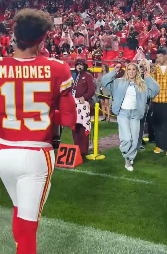 Patrick Mahomes and Brittany Mahomes via Instagram