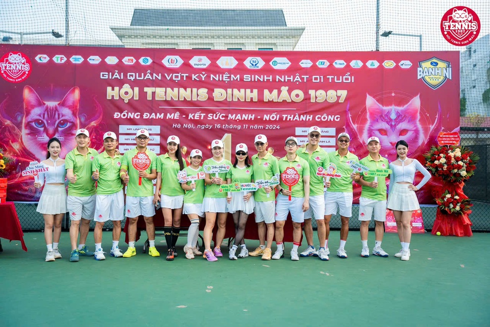 Giải quần vợt chào mừng sinh nhật một năm Hội Tennis Đinh Mão 1987 - 1