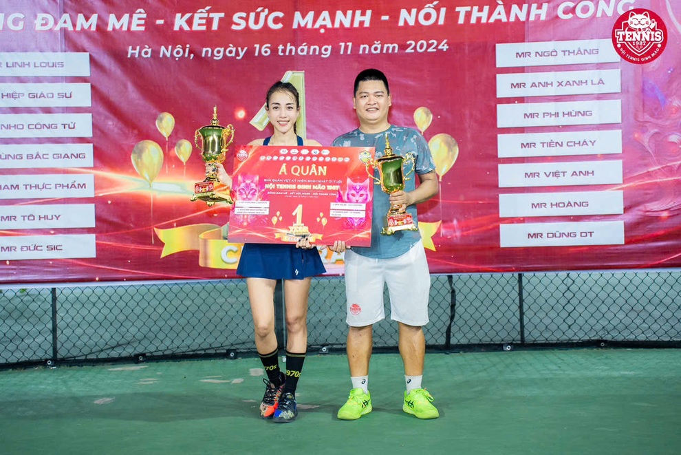 Giải quần vợt chào mừng sinh nhật một năm Hội Tennis Đinh Mão 1987 - 2